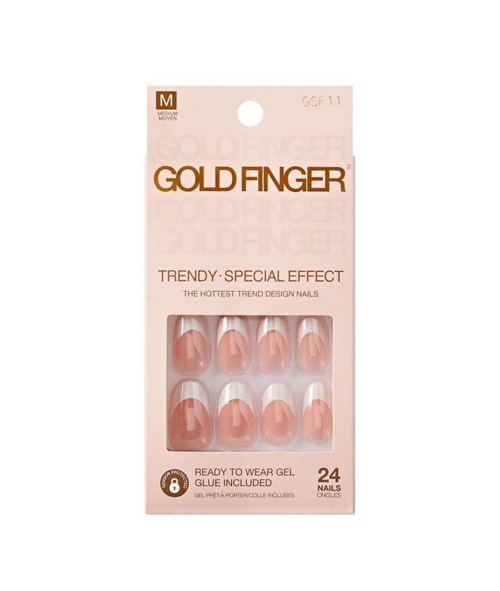 Gold Finger Speial effect Nail #GSF