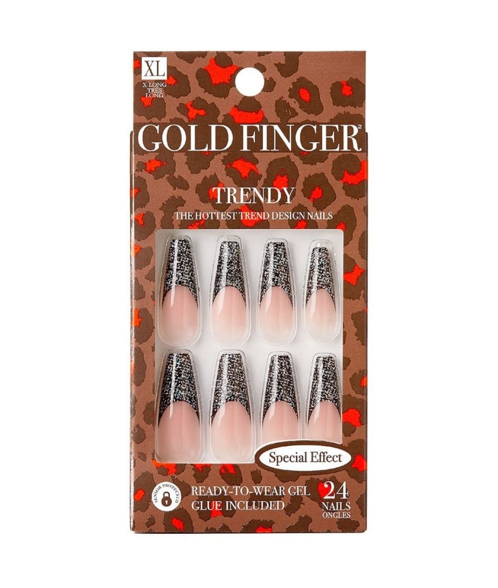 Gold Finger Speial effect Nail #GSF