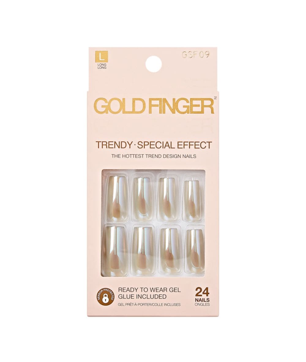 Gold Finger Speial effect Nail #GSF