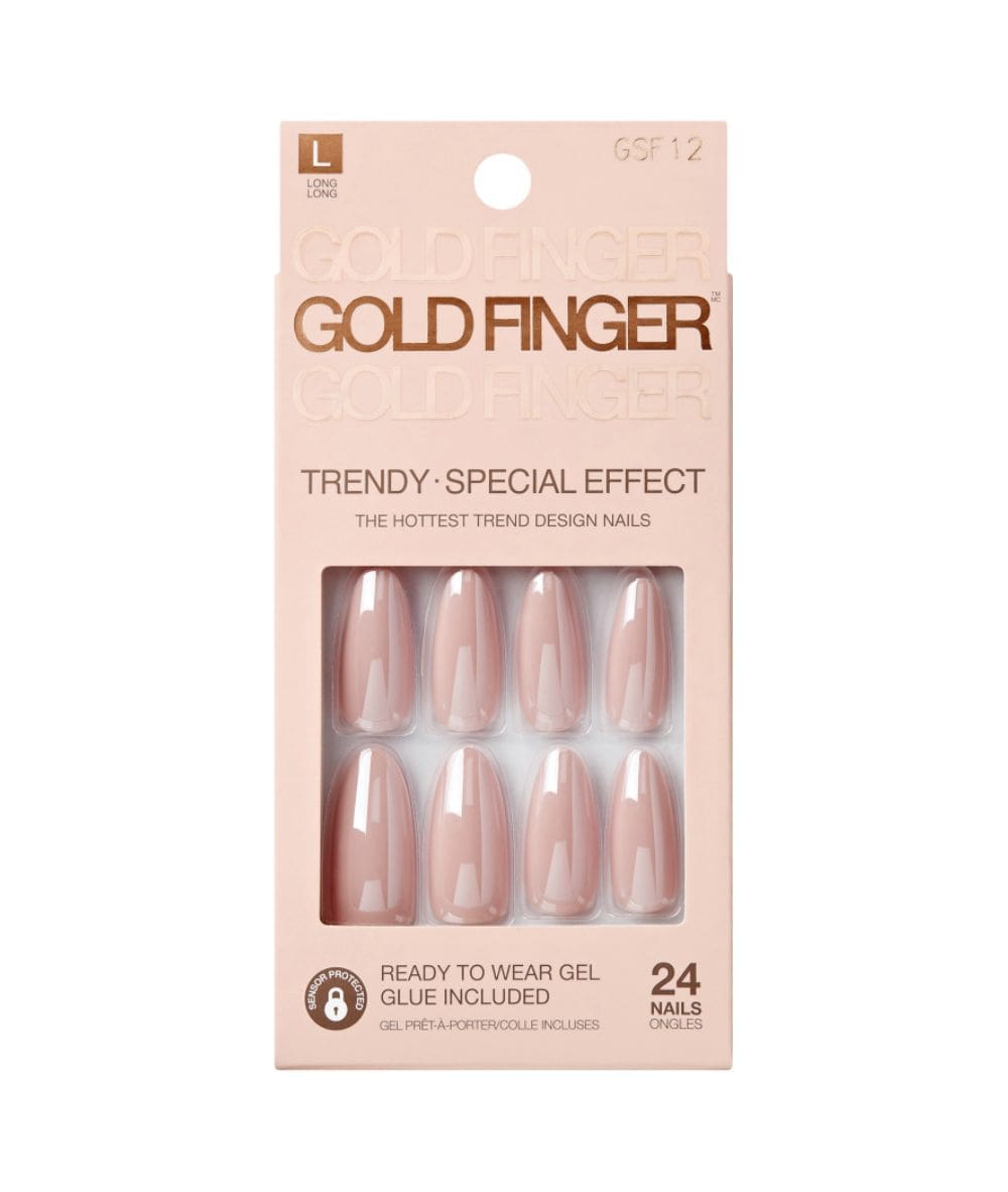 Gold Finger Speial effect Nail #GSF