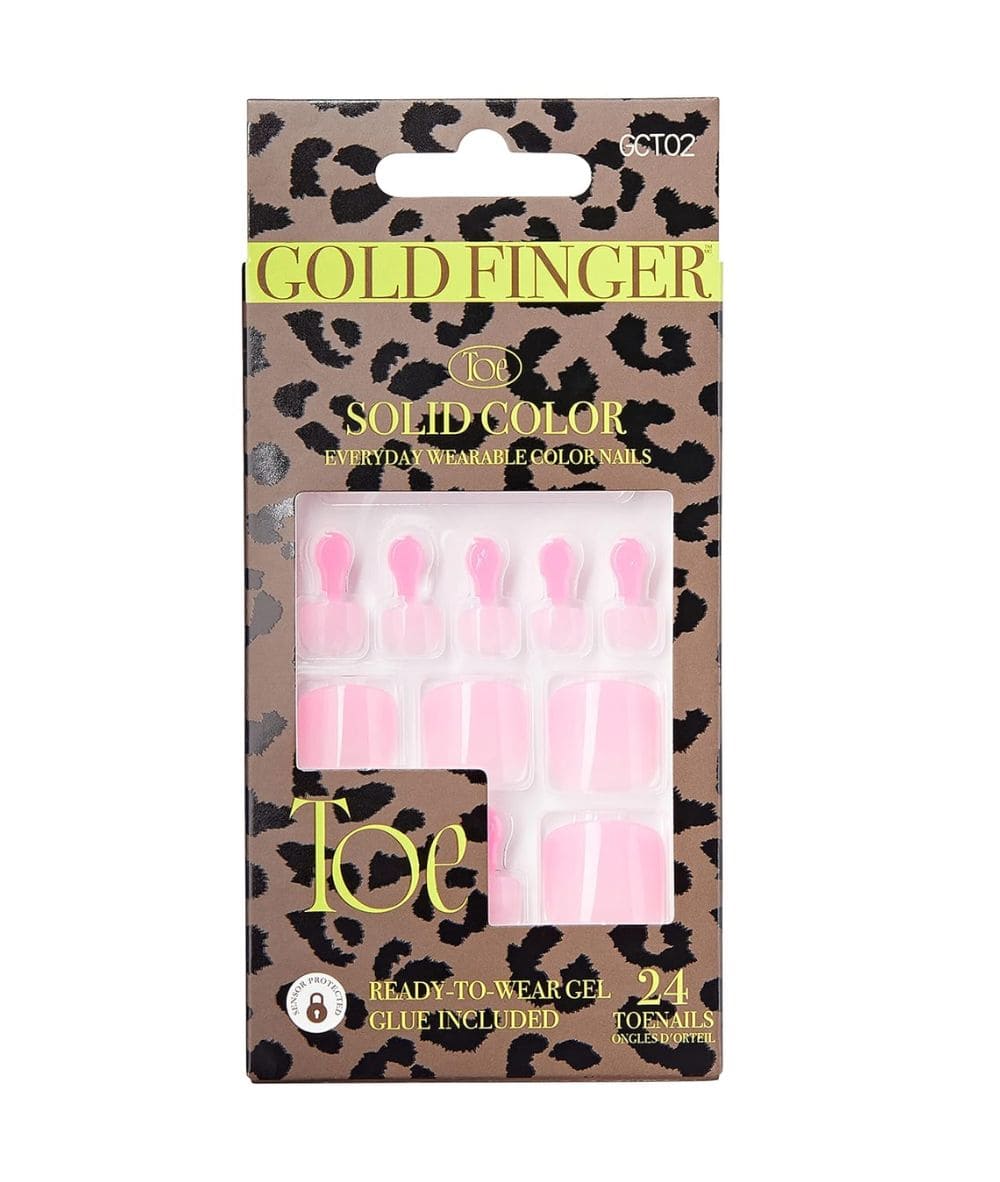 Gold Finger Solid Colors Toenails #Gct, COSMETICS MAKEUP - Cloré Beauty