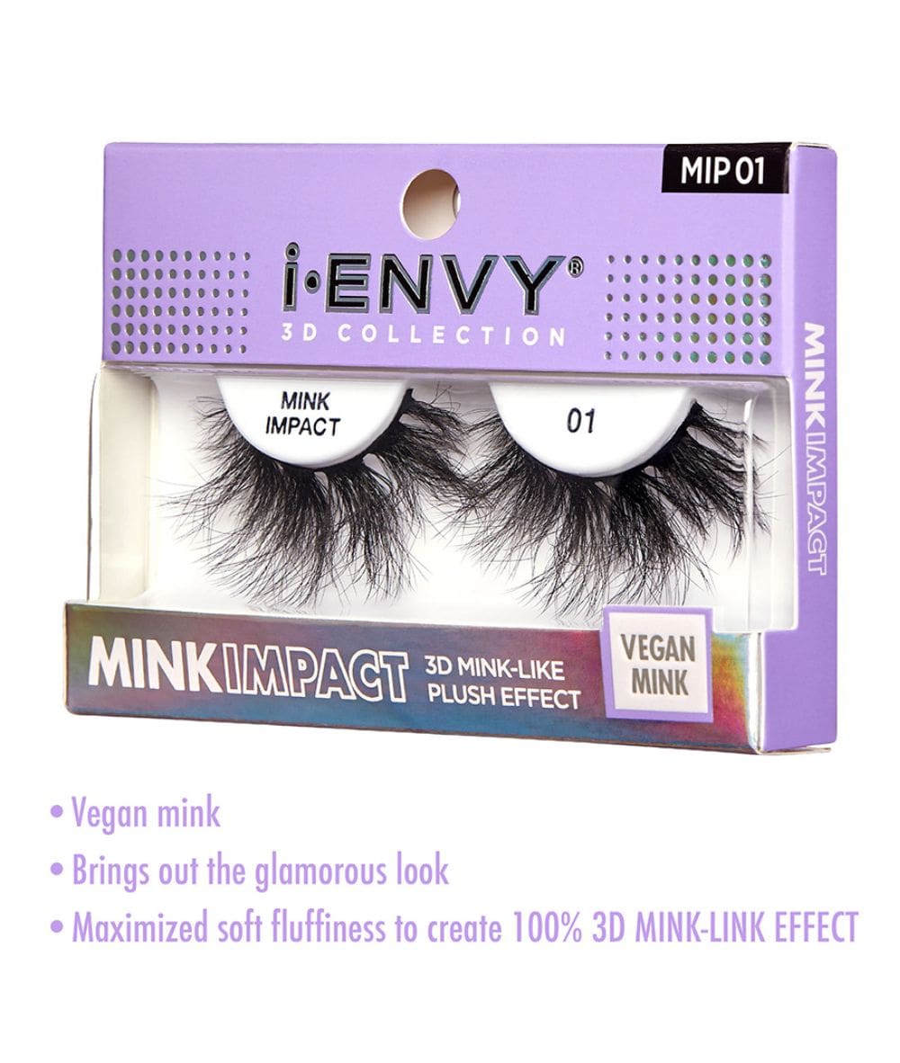 Kiss I-Envy 3D Collection Mink Impact, COSMETICS MAKEUP - Cloré Beauty