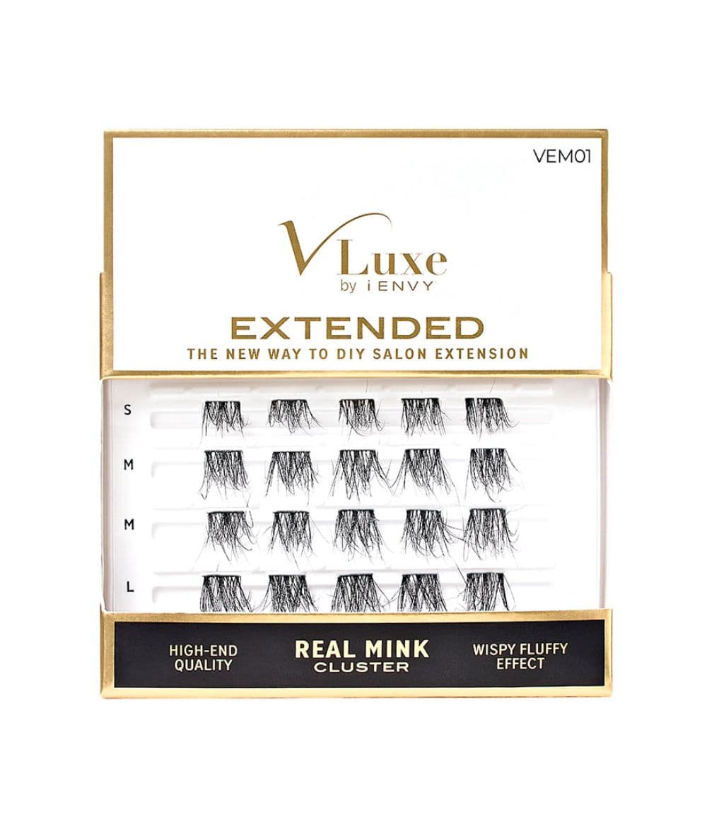 Kiss I-Envy V Luxe Extended Real Mink Cluster, COSMETICS MAKEUP - Cloré Beauty