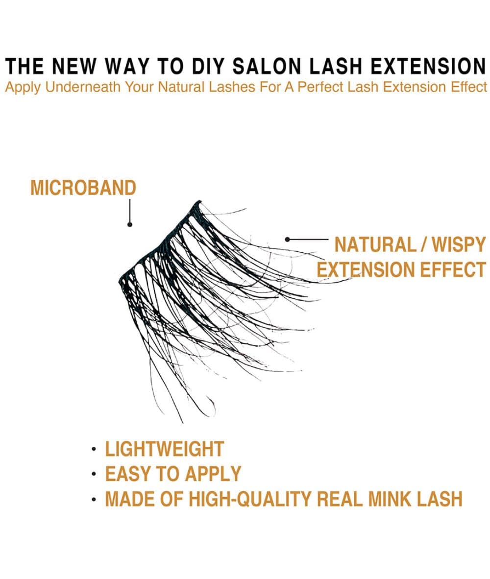 Kiss I-Envy V Luxe Extended Real Mink Cluster, COSMETICS MAKEUP - Cloré Beauty