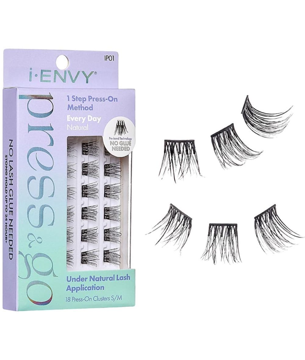 Kiss I-Envy Press & Go Press On Cluster Lashes-Every Day, COSMETICS MAKEUP - Cloré Beauty