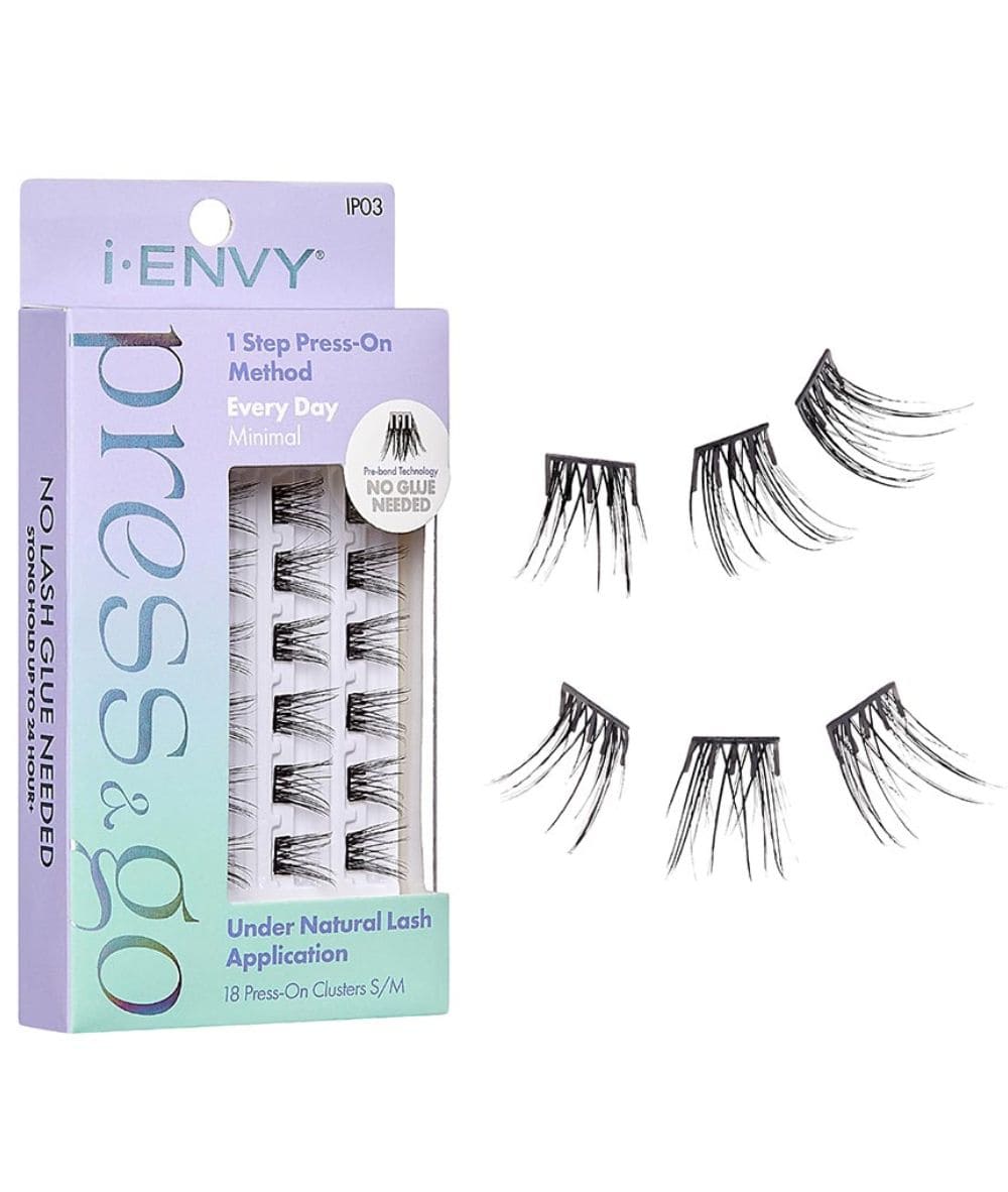 Kiss I-Envy Press & Go Press On Cluster Lashes Every Day