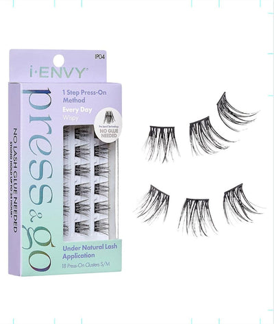 Kiss I-Envy Press & Go Press On Cluster Lashes Every Day