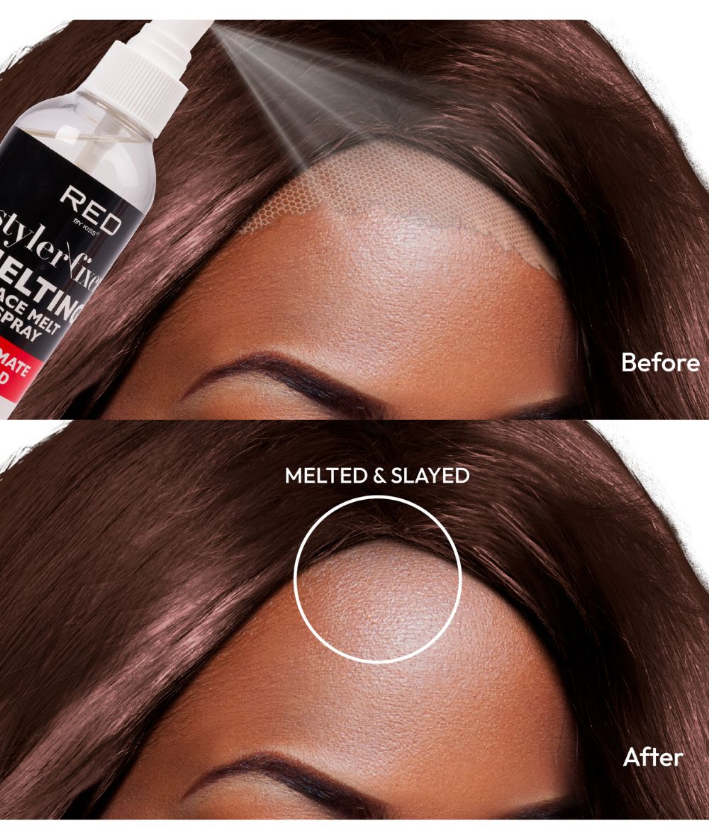 Red By Kiss Styler Fixer Lace Melt Spray 8Oz #Alu, HAIR CARE - Cloré Beauty