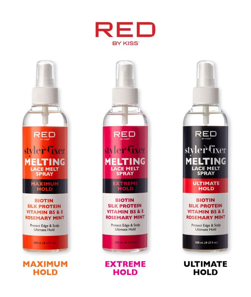 Red By Kiss Styler Fixer Lace Melt Spray 8Oz 