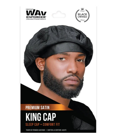 Firstline Wavenforcer King Cap [Black] #920
