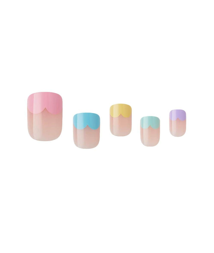 Gold Finger Little Diva Sticker Nails [Palette] #Bll10