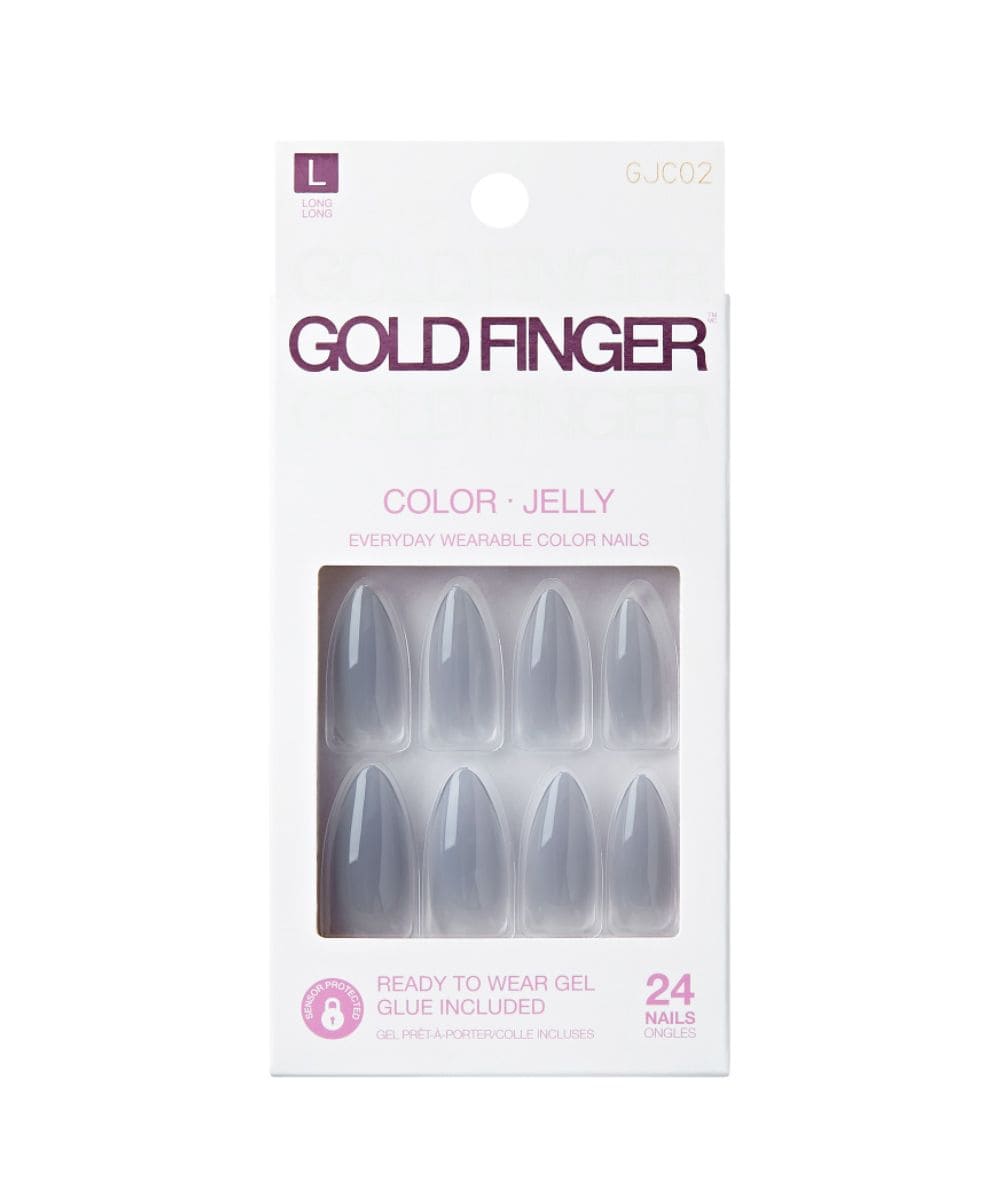 Gold Finger Jelly Color Nails #Gjc, COSMETICS MAKEUP - Cloré Beauty