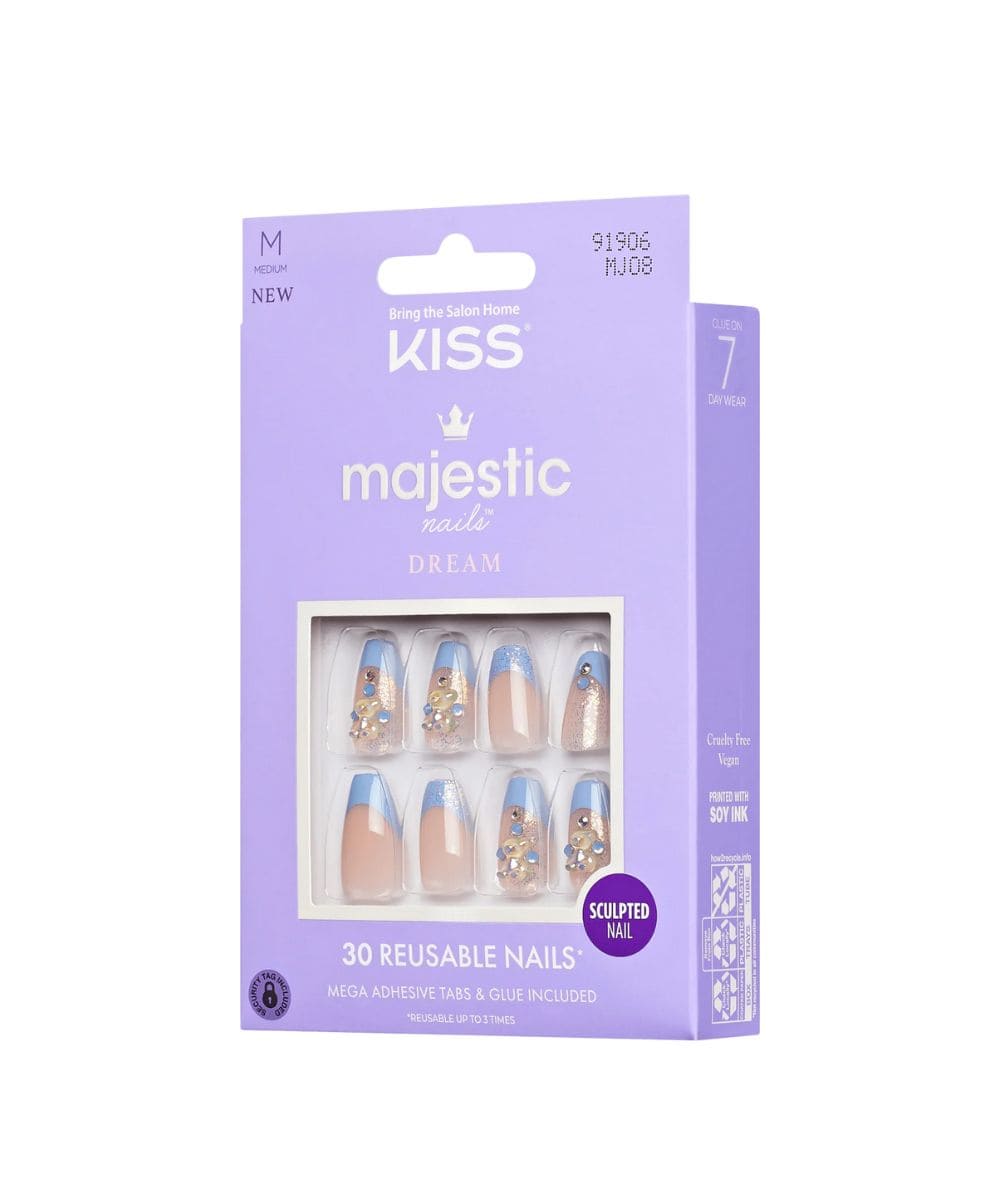 Kiss Majestic Nails [The Queen] #Mj08, Cosmetics - Cloré Beauty