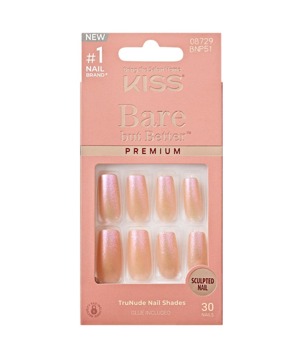 Kiss Bare-But-Better Premium Nails, COSMETICS MAKEUP - Cloré Beauty