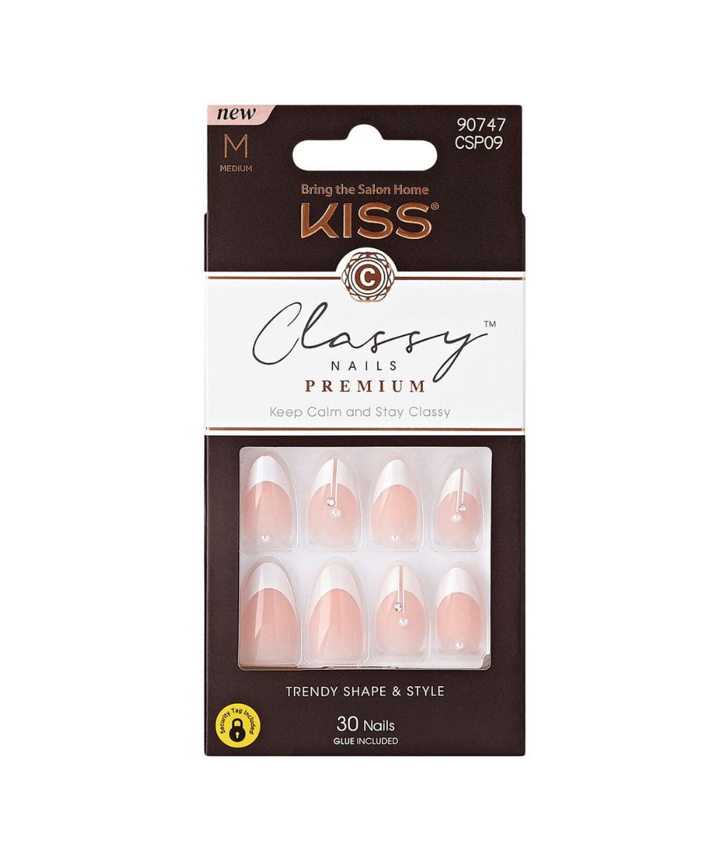 Kiss Classy Nails Premium [Highlights] #Csp09, COSMETICS MAKEUP - Cloré Beauty