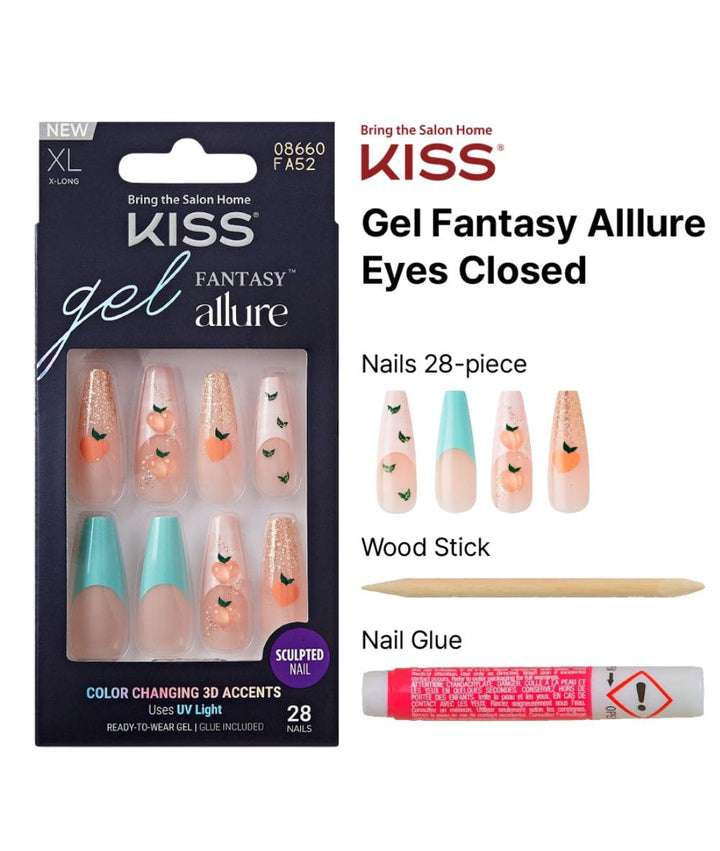 Kiss Gel Fantasy Allure [Eyes Closed] #Fa52