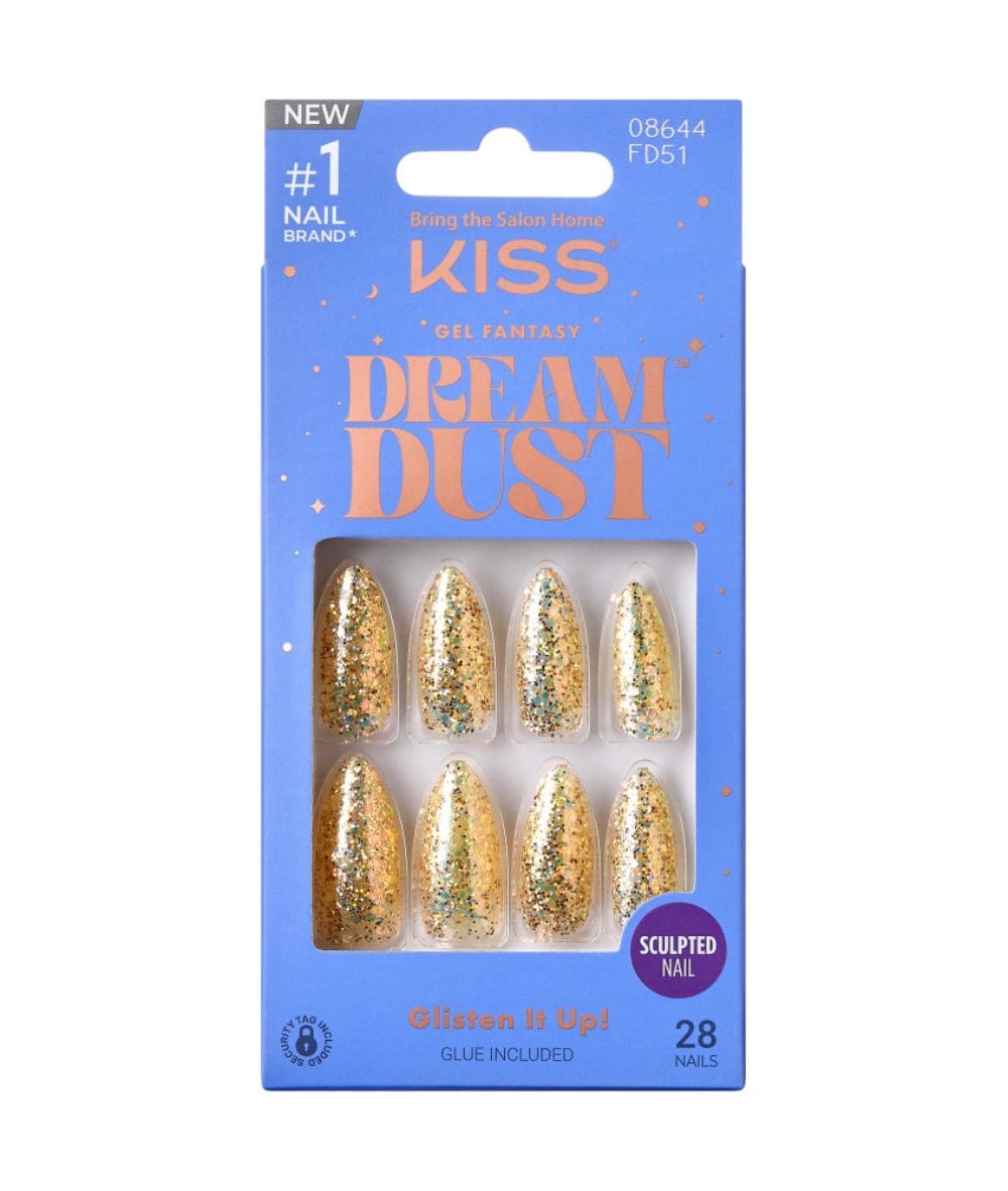 Kiss Gel Fantasy Dreamdust Nails, COSMETICS MAKEUP - Cloré Beauty