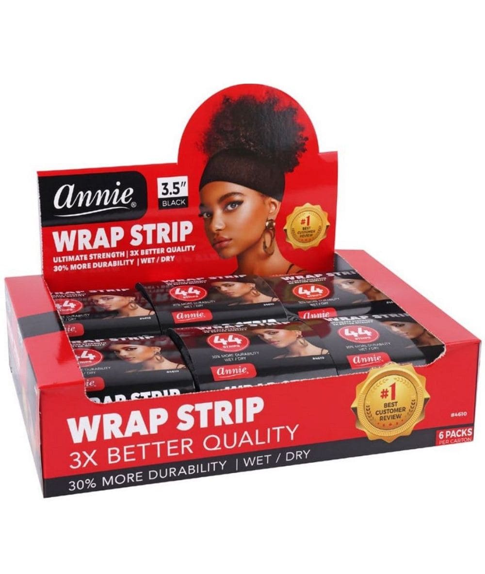 Annie Wrap Strip 3.5 inch [Black] #4610, ACCESSORIES JEWELRY FASHION - Cloré Beauty