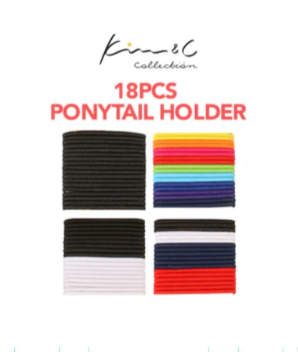 Kim&c 18pcs Ponytail Holder, HAIR STYLING TOOLS - Cloré Beauty
