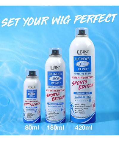 Ebin New York Wonder Lace Bond Adhesive Spray[Sports]