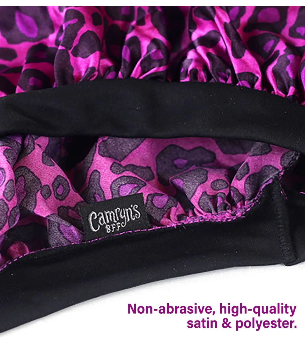 Firstline Camryn'S Bff Satin Bonnet[Pink Leopard] #814