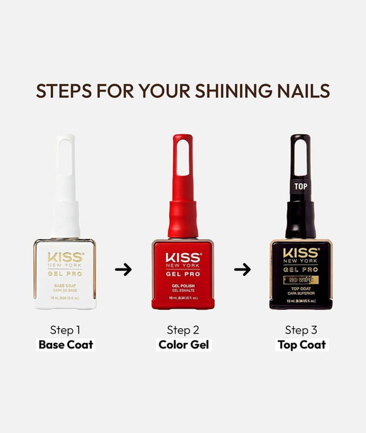 Kiss New York Gel Pro [No Wipe Topcoat] #Kcrt001Y0