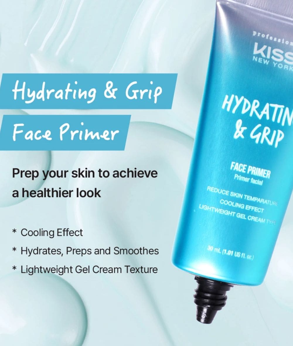 Kiss New York Professional Primer [Hydrating & Grip] #Khp01, Cosmetics - Cloré Beauty
