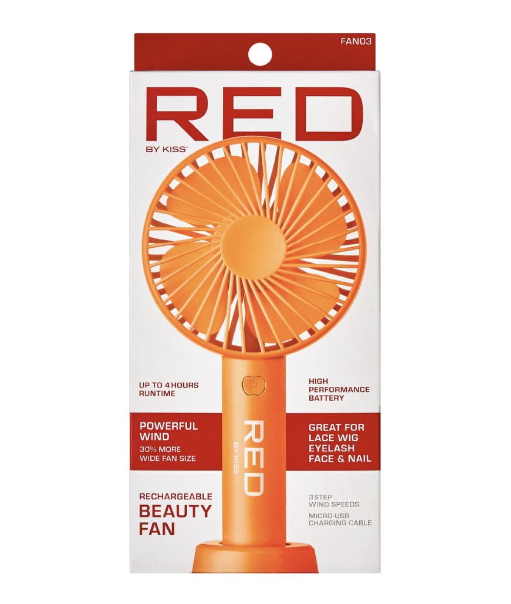 Red By Kiss Rechargerable Beauty Fan