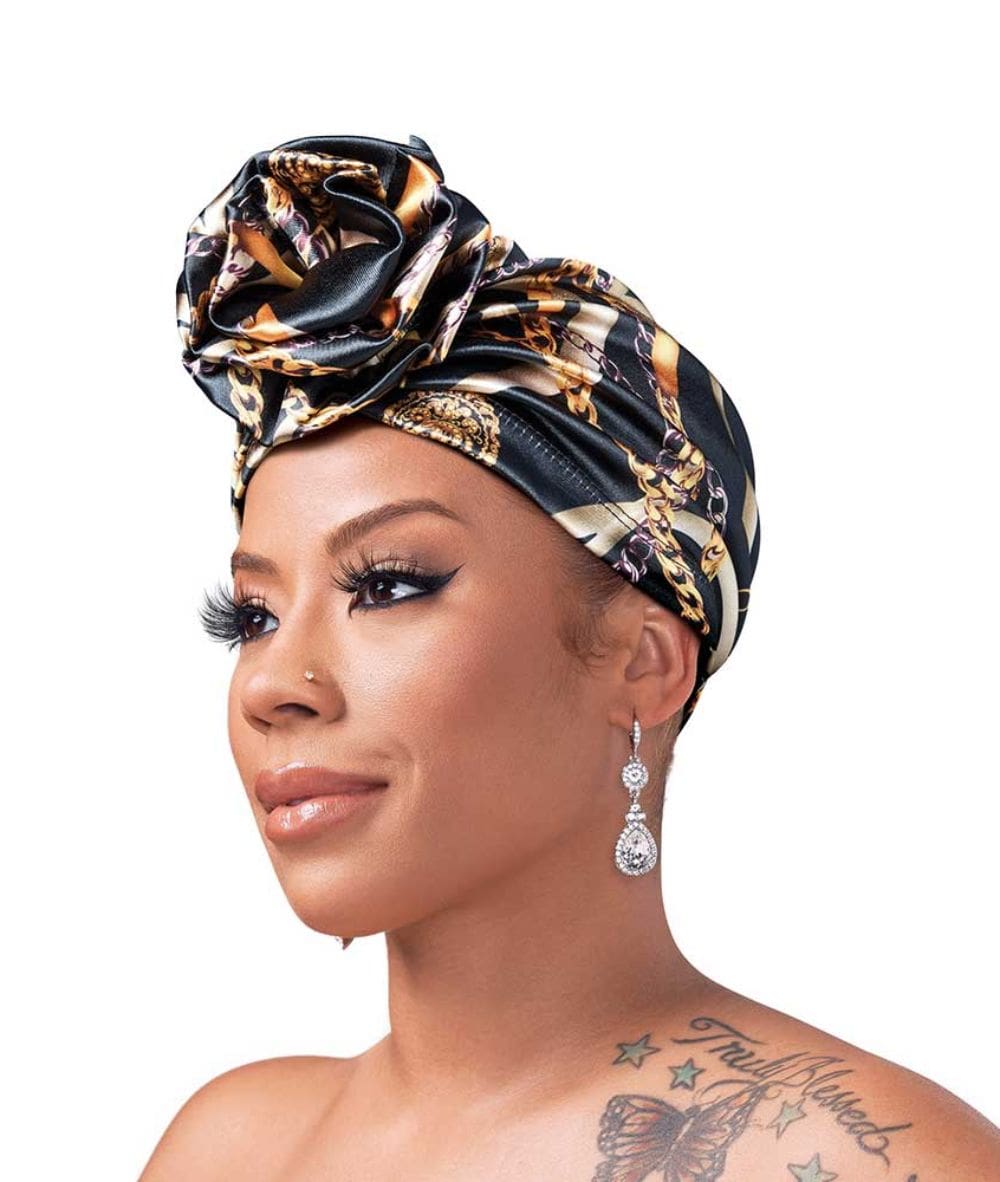 Red By Kiss Luxe Silky Top Knot Turban, ACCESSORIES JEWELRY FASHION - Cloré Beauty