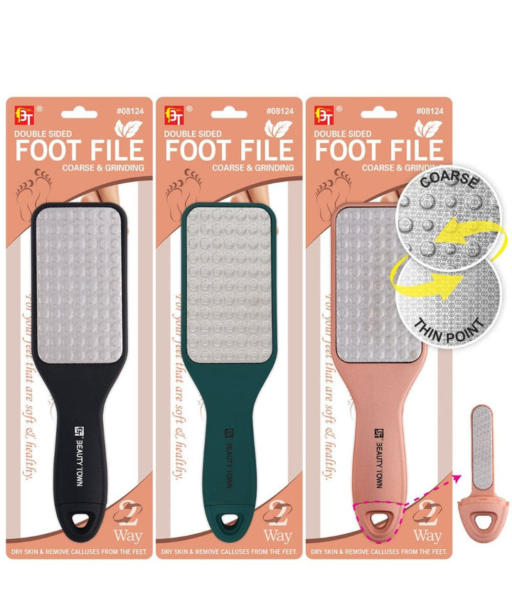 Beauty Town Double Sided Foot File [Coarse & Grinding]