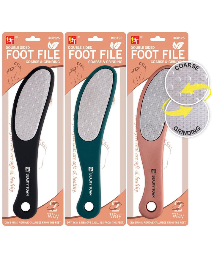 Beauty Town Double Sided Foot File [Coarse & Grinding]