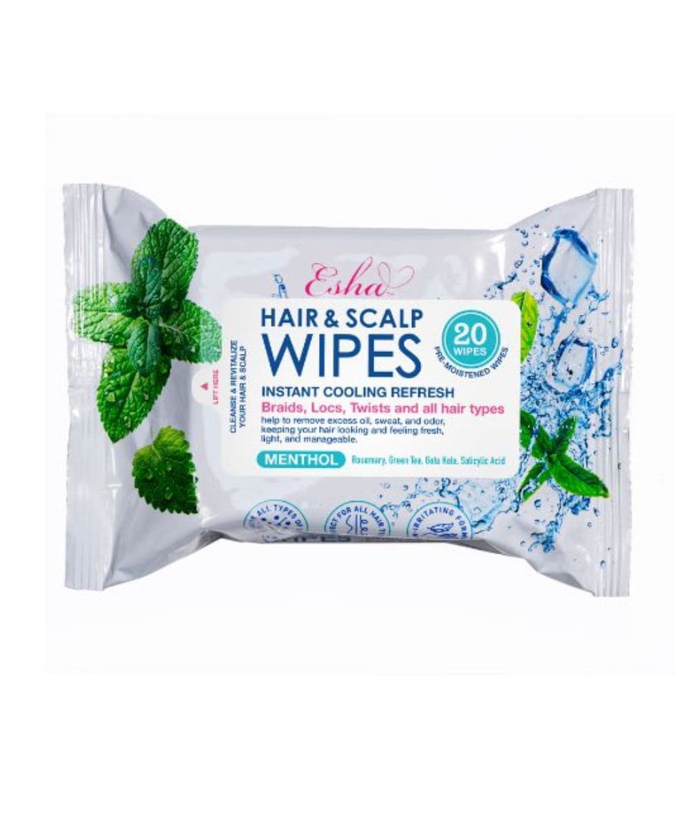 Esha Hair & Scalp Wipes 20Pcs