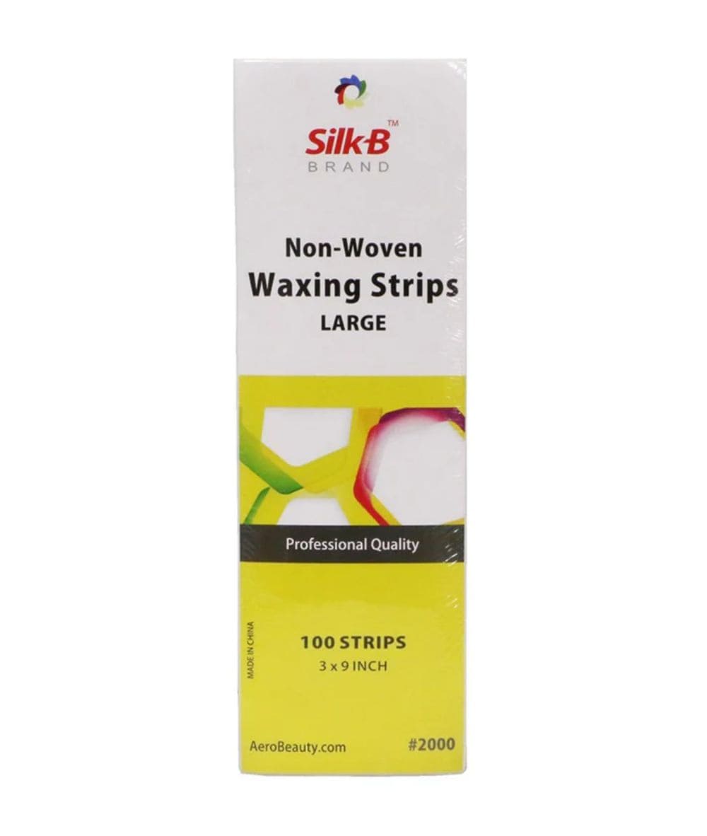 Silk B Professional Non-Woven Waxing Strips (3 x 9 inch Precut / 100pc/pk), SKIN CARE - Cloré Beauty
