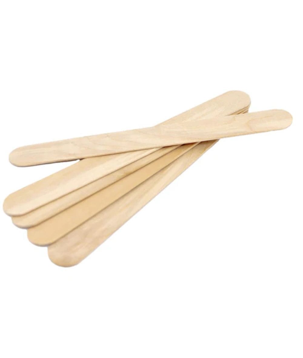 Silk B Professional Prime Quality Wooden Waxing Spatula