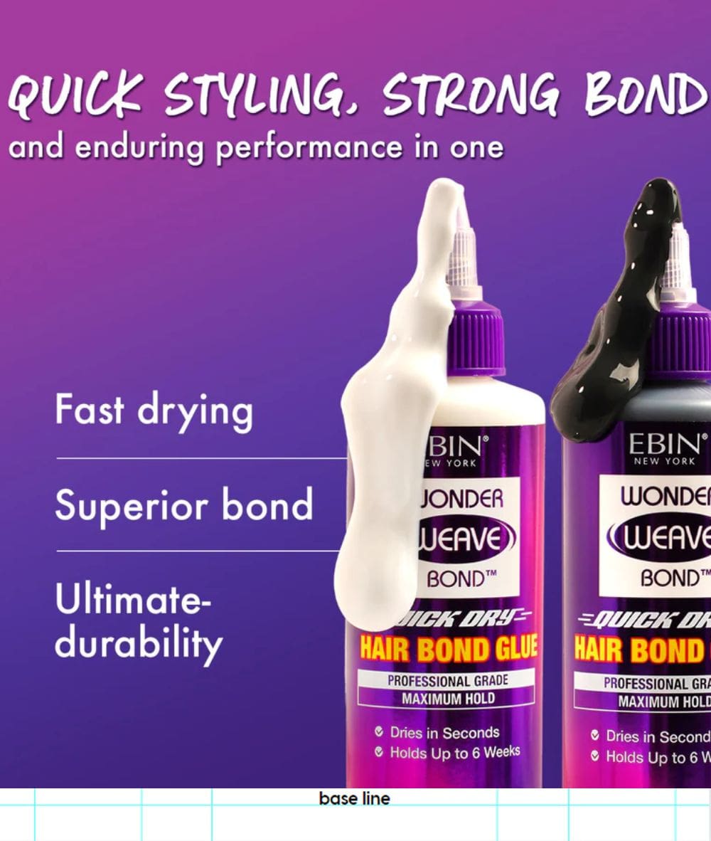 Ebin Newyork Wonder Weave Bond Hair Bond Glue [Black]