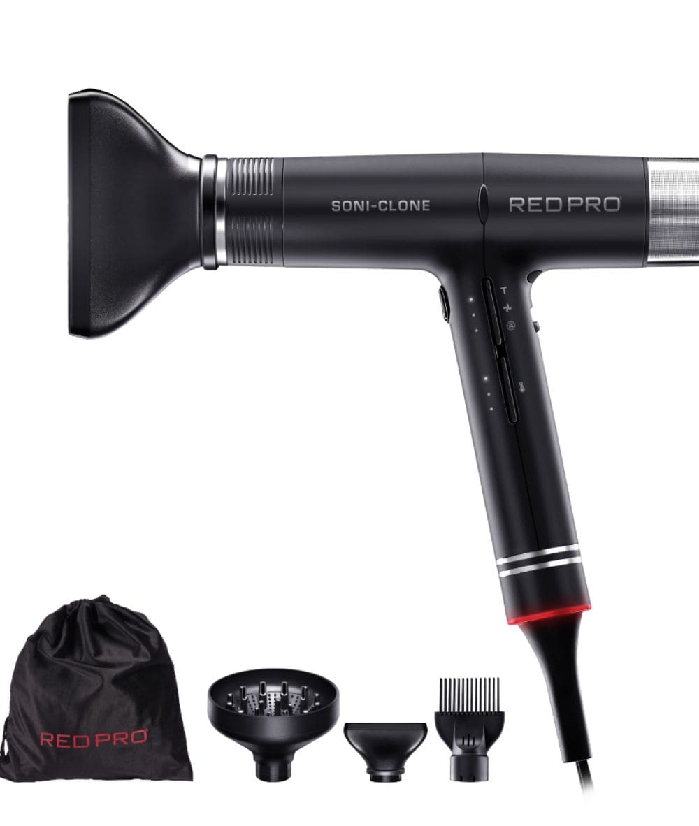 Red Pro Soni-Clone Hair Dryer #BLDC01, HAIR STYLING TOOLS - Cloré Beauty