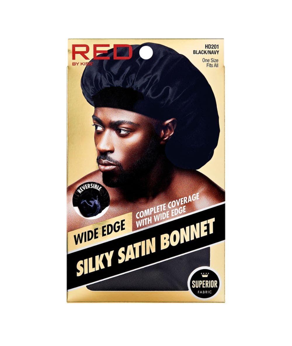 Red By Kiss Men's Silky Satin Wide Edge Bonnet, ACCESSORIES JEWELRY FASHION - Cloré Beauty