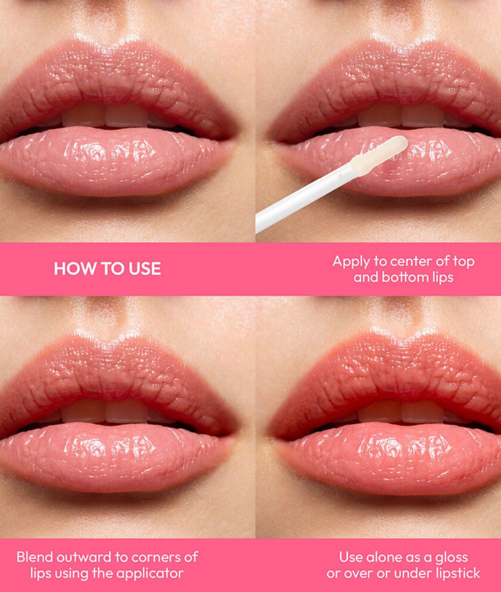 Ruby Kiss Plumping Lip Gloss #PL, COSMETICS MAKEUP - Cloré Beauty