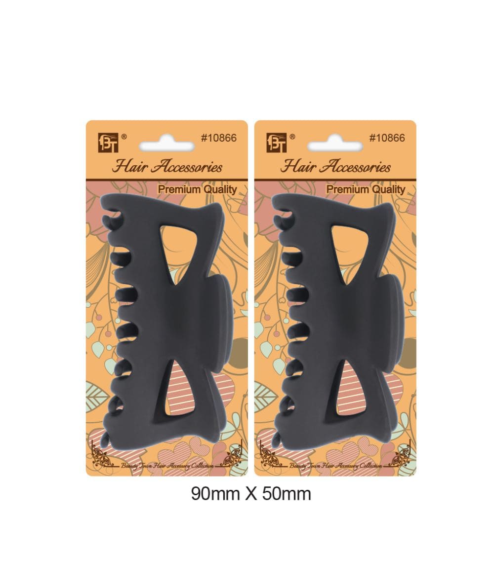 Beauty Town Large Claw Clip 90X50Mm [Black] #10866, Hair Tools - Cloré Beauty