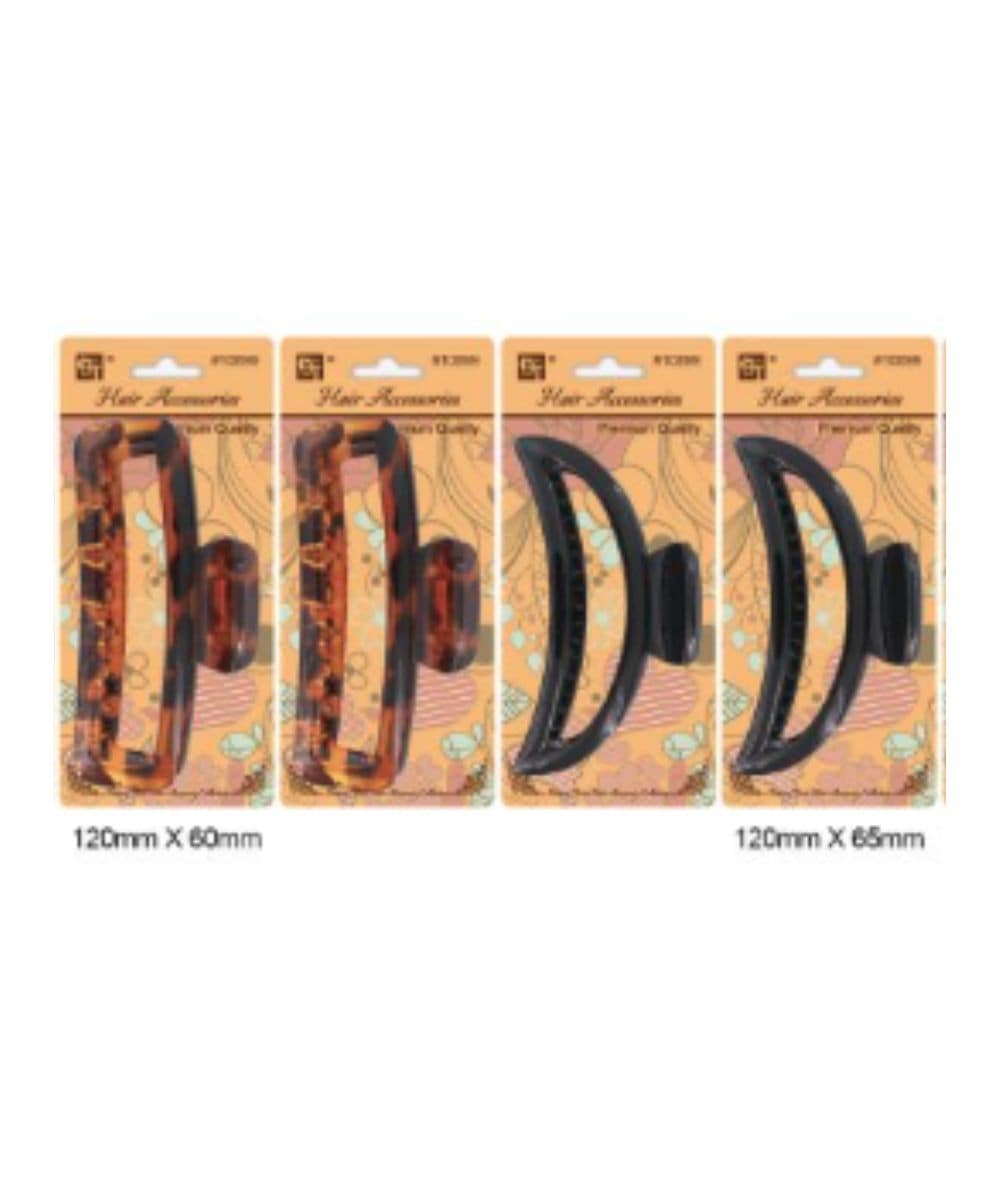 Beauty Town Jumbo Claw Clip 120X60Mm/120X65Mm [Assorted] #10899-1Pcs, Hair Tools - Cloré Beauty