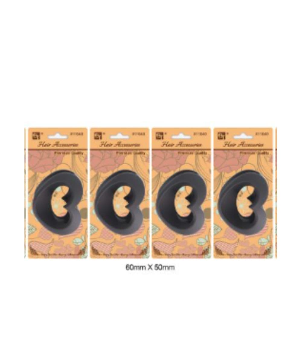 Beauty Town Small Claw Clip 60X50Mm [Black] #11040, Hair Tools - Cloré Beauty