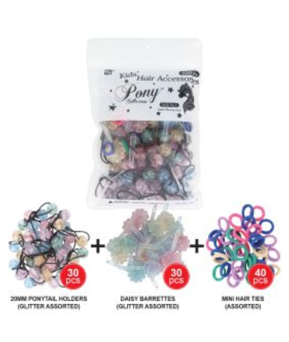 Beauty Town Kids' Hair Accessories Bulk Pack, HAIR STYLING TOOLS - Cloré Beauty