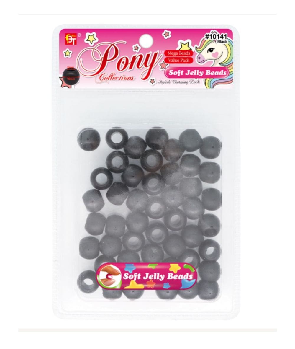 Beauty Town Mega Soft Jelly Round Beads Value Pack, HAIR STYLING TOOLS - Cloré Beauty
