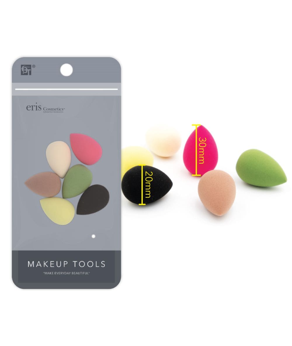 Beauty Town Eris Cosmetis Mini Makeup Blender Sponge Teardrop [Assorted] #19802, COSMETICS MAKEUP - Cloré Beauty