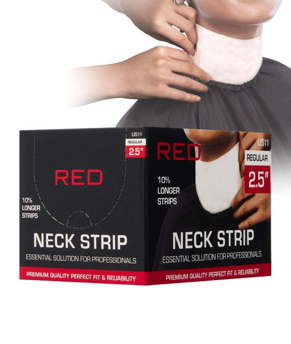 Red By Kiss Premium Disposable Barber Neck Strips, ACCESSORIES JEWELRY FASHION - Cloré Beauty