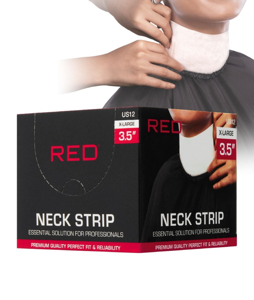 Red By Kiss Premium Disposable Barber Neck Strips, ACCESSORIES JEWELRY FASHION - Cloré Beauty