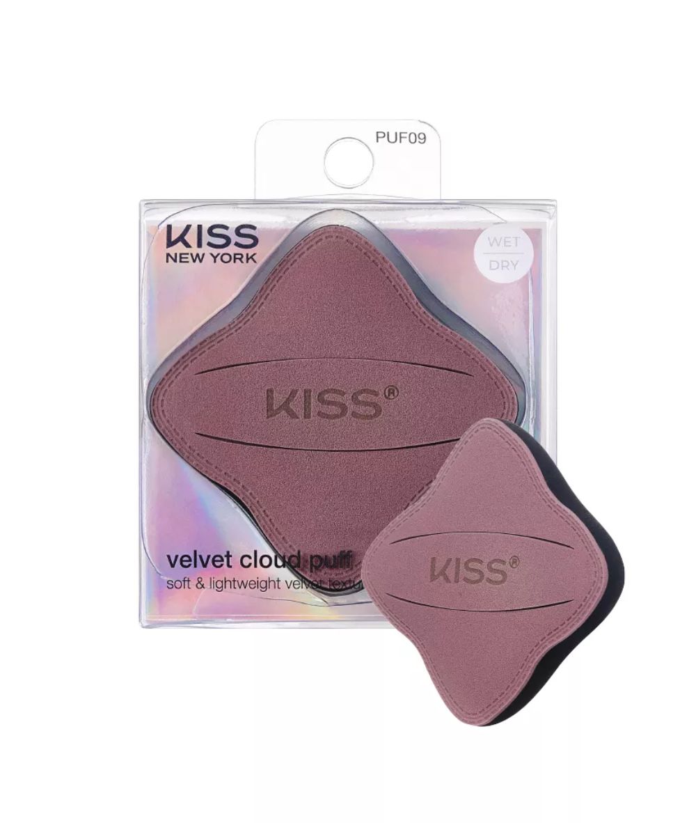 Kiss New York Velvet Cloud Makeup Sponge Puff, COSMETICS MAKEUP - Cloré Beauty
