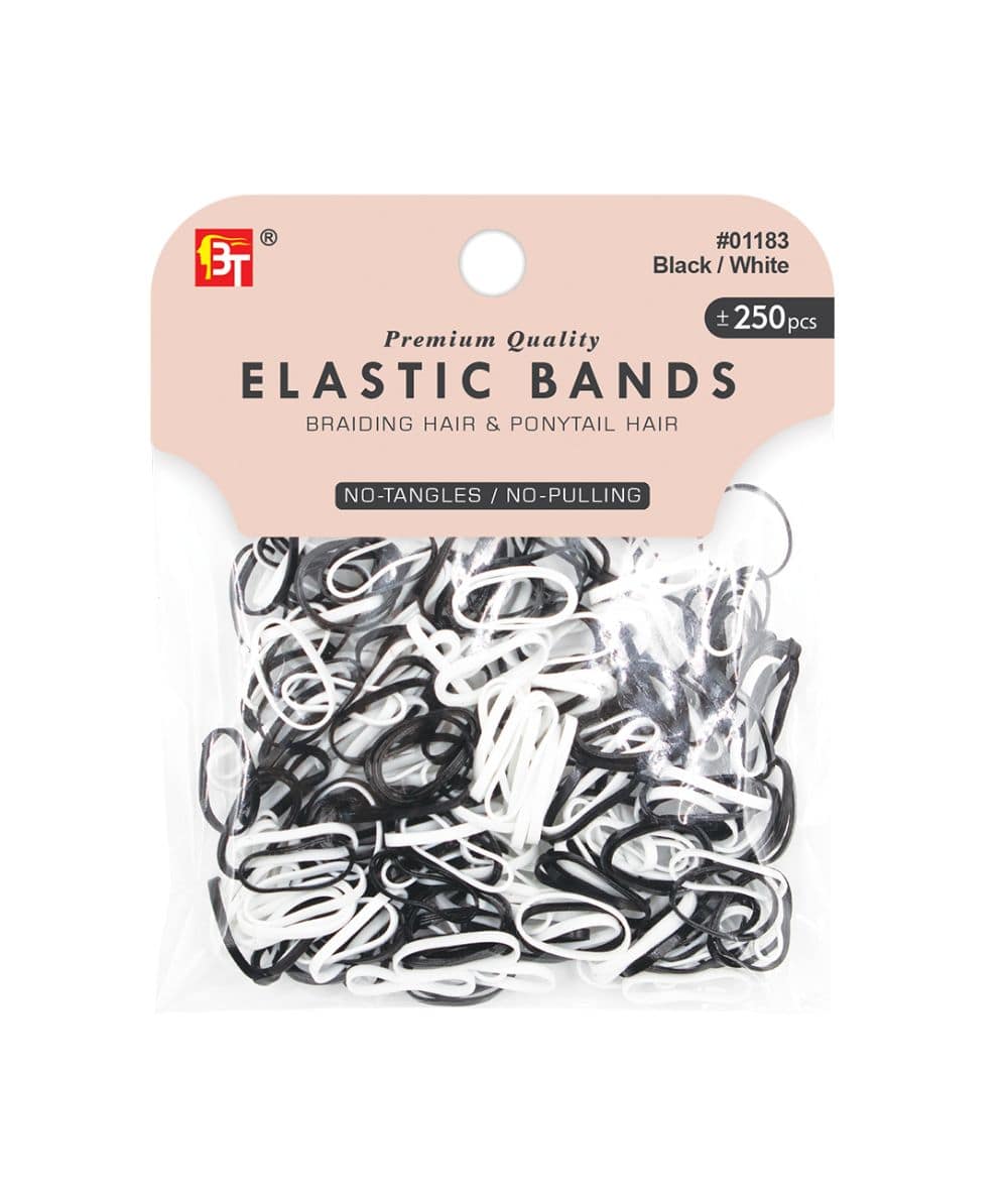 Beauty Town Premium Elastic Bands 250 Pcs, HAIR STYLING TOOLS - Cloré Beauty