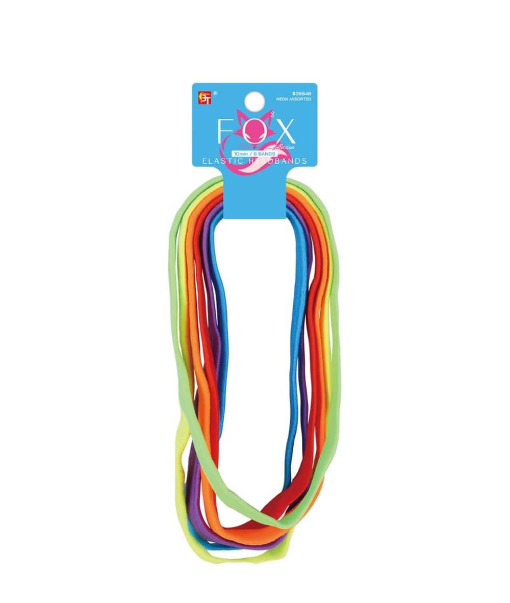 Beauty Town Fox Collection-Elastic Headbands 10mm, Hair Tools - Cloré Beauty