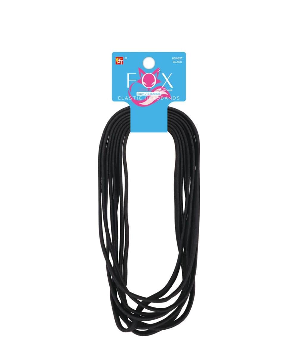 Beauty Town Fox Collection-Elastic Headbands 5Mm, Hair Tools - Cloré Beauty